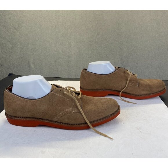 Light Brown Suede Cole Haan Mens Dress Shoes Oxfords Size 10B Lace Up main image 8